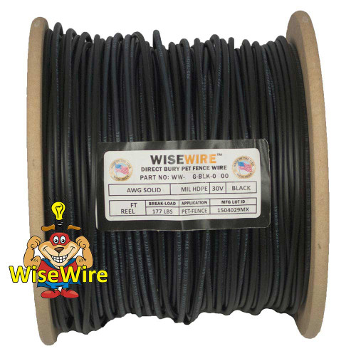 WiseWire 18g Pet Fence Wire 1000ft – WW-18G-1000