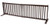 Kensington Series Large Free Standing Wood Pet Gate