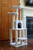 62 Inch Faux Fleece Cat Tree