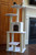 62 Inch Faux Fleece Cat Tree