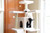 77 Inch Faux Fleece Cat Tree