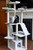 82 Inch Faux Fleece Cat Tree