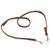 Flat Leather Multifunctional K9 Leash