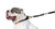 Short Braided Leather Dog Leash