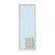 Animate Manual - French Door Glass Panel with Pet Door