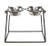 Raised Double 18" Pyramid Diner for Giant Breeds