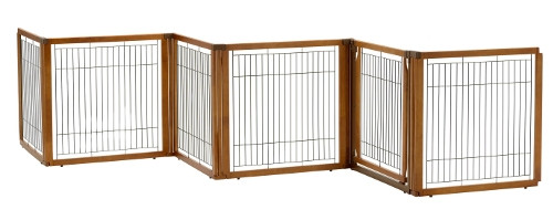 Richell Convertible Elite H6 Panel Pet Gate | Moore Pet