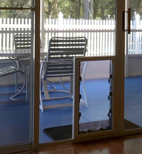 MaxSeal InGlass Pet Door from Security Boss Manufacturing Specially