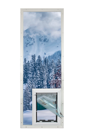 MaxSeal PRO - French Door Glass Panel with Pet door