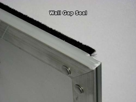 Custom Kennel Clad Insulated Guillotine Kennel Door