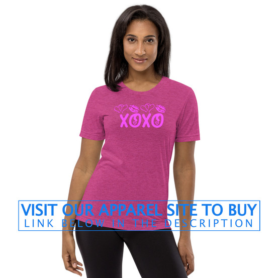 "XOXO" Kisses & Hearts