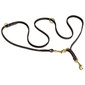 Soft Leather Multifunctional K9 Leash