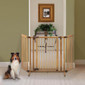 Wooden Premium Plus Pet Gate Wooden Premium Plus Pet Gate