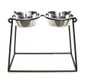 Raised Double 18" Pyramid Diner for Giant Breeds