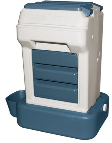 dog kennel food dispenser