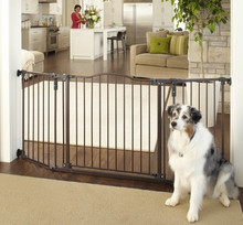 hardware mounted pet gate