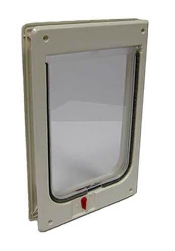 Ideal Hefty Cat Flap | Ideal Medium Pet Flap | Pet Door for Small