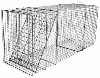 Tomahawk Model 610C Rigid Trap w Easy Release Door for Large Dogs and  Coyotes 72x20x26