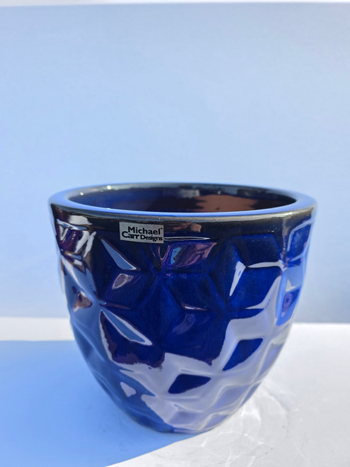 10in Hexagonal Admiral Blue