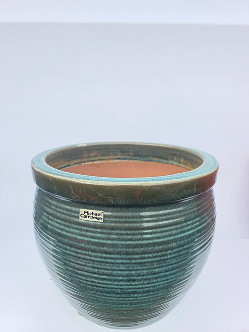 15in Ribbed Falling Green