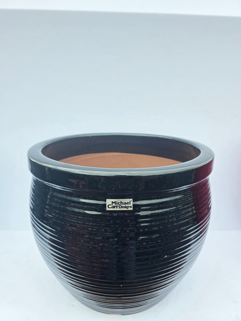 15in Ribbed Delta Gloss Black