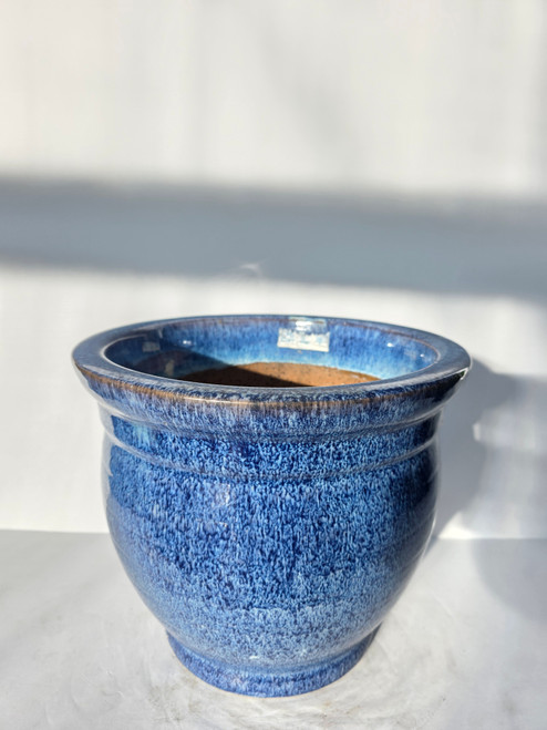 12in Lined Bell Falling Blue