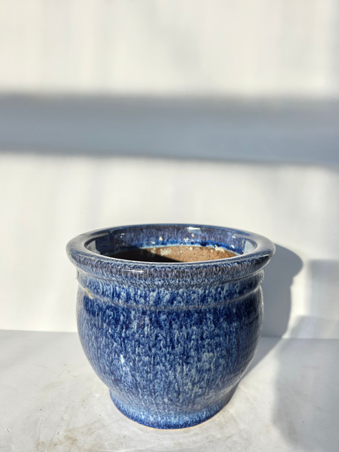 9in Lined Bell Falling Blue