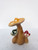 6in 3 mushroom statue