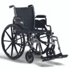 Shower Chair Deluxe Fixed Arm PVC Frame Mesh Back 20 Inch Clearance SC720G Each/1 - 72023309
