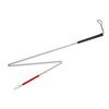 Walking Cane For Blind AliMed Aluminum 59 Inch White / Red 713324 Each/1