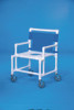 Bariatric Shower Chair ipu Fixed Arm PVC Frame Mesh Back 21.5 Inch BSC660 Each/1 - 60083309