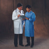 Lab Coat Basic Plus White X-Large Long Sleeve Knee Length 10123 Case/25