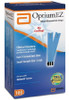 Blood Glucose Test Strips Optium EZ 10 Test Strips per Box 71066 Box/10