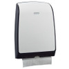 Scott Essential Paper Towel Dispenser White Plastic Manual Pull 1 Roll Wall Mount 46254 Each/1