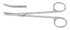 Hemostatic Forceps McKesson Hartmann-Mosquito 3-1/2 Inch Office Grade Stainless Steel NonSterile Ratchet Lock Finger Ring Handle Curved 43-2-421 Each/1