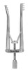Biopsy Forceps Miltex Tischler 9-1/4 Inch Surgical Grade Stainless Steel NonSterile w/Lock Pistol Grip Handle w/Spring Straight 3 X 7 mm Oblong Bite w/Single Tooth Jaws 301442WL Each/1
