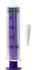 Enteral Feeding / Irrigation Syringe with Trans Connect Vesco 20 mL Blister Pack Enfit Tip Without Safety VED-620TC Case/500