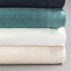 Washcloth Luxury Stripe 13 W X 13 L Inch White Reusable 46815100 Case/60 - 48818109