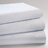 Bed Sheet Supreme Flat 66 X 108 Inch White Cotton 60% / Polyester 40% Reusable 03343100 DZ/12