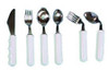 Soup Spoon Weighted Silver / White 61-0038L Each/1