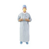 Surgical Gown with Towel Aero Chrome Large Silver Sterile AAMI Level 4 Disposable 44673