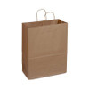 Shopping Bag Duro Mart Brown Kraft Paper 87128 Case/250