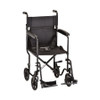 Transport Chair Steel Frame 300 lbs. Weight Capacity Full Length / Fixed Height Arm Black Upholstery 319BK Each/1