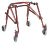 Posterior Walker Adjustable Height Nimbo Aluminum Frame 190 lbs. Weight Capacity 28 to 36 Inch Height KA4200S-2GCR Each/1
