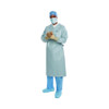 Surgical Gown with Towel Aero Chrome X-Large / X-Long Silver Sterile AAMI Level 4 Disposable 44679