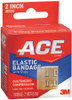 Elastic Bandage 3M ACE 2 Inch Width Standard Compression Clip Detached Closure Tan NonSterile 207310