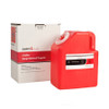 Mailback Sharps Container Sharps Assure 11-2/5 H X 5-1/2 W X 9 L Inch 2 Gallon Red Base / Translucent Petals Vertical Entry SA2G-12