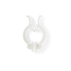 Nose Clip McKesson Rubber Disposable White Plastic For Spirometry 16-MCKNCR