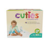 Unisex Baby Diaper Cuties Complete Care Size 4 Disposable Heavy Absorbency CCC14