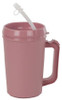Drinking Mug GMAX Industries 22 oz. Mauve Plastic Reusable GP55204